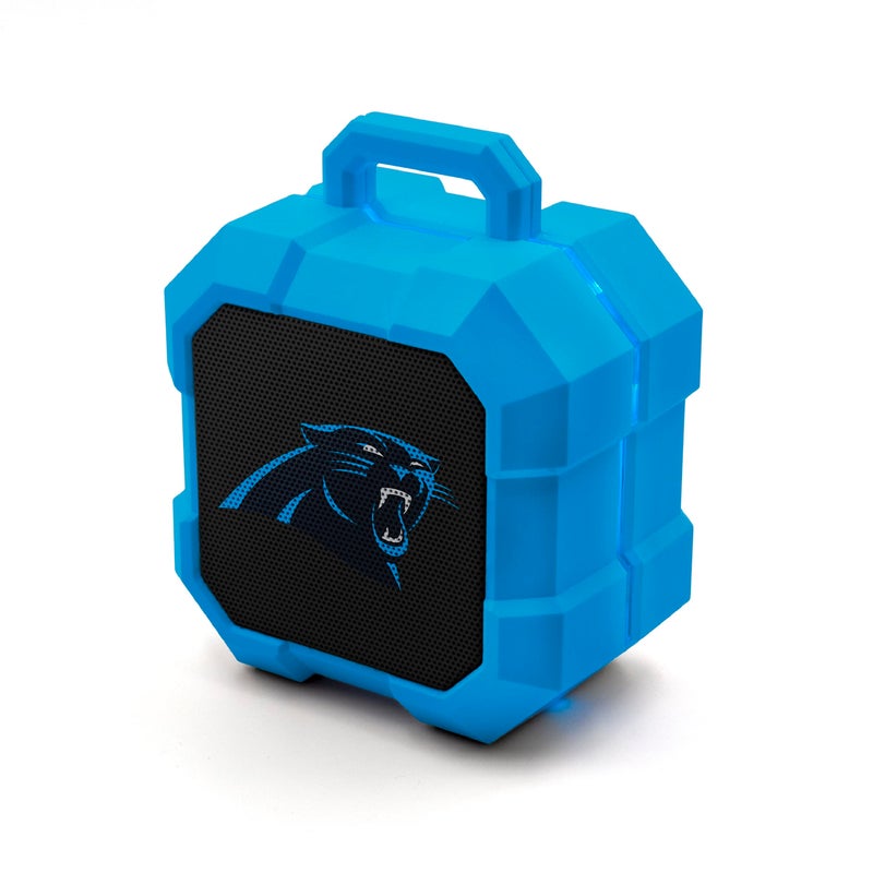 SOAR مكبر صوت بلوتوث لاسلكي LED من SOAR NFL Shockbox، كارولينا بانثرز - Image 1